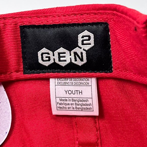 NC State Wolfpack Youth Kids Baseball Adjustable Snapstrap Cap Hat Gen 2 - Picture 10 of 13